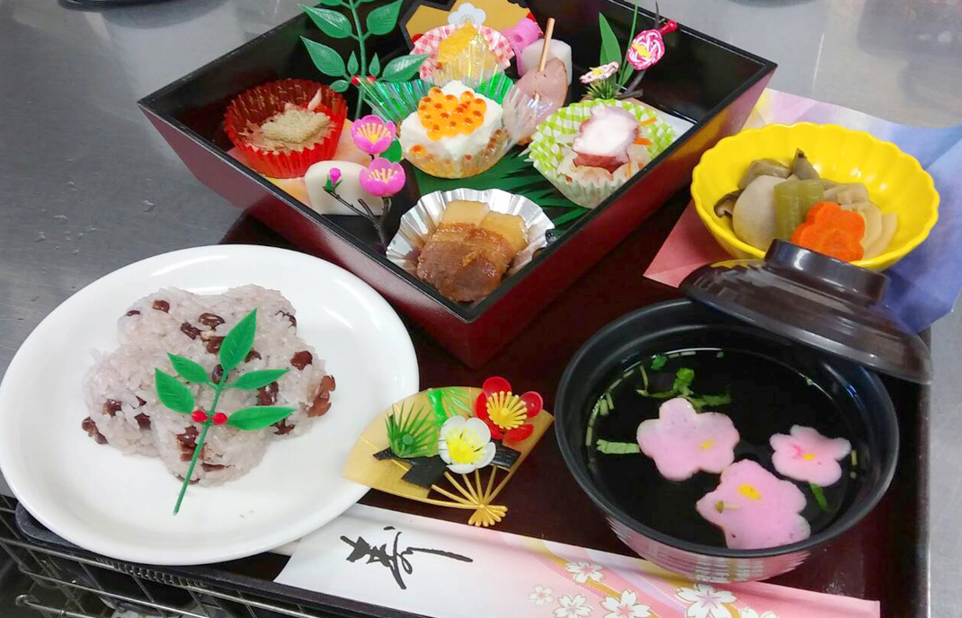 季節に合わせた料理 写真