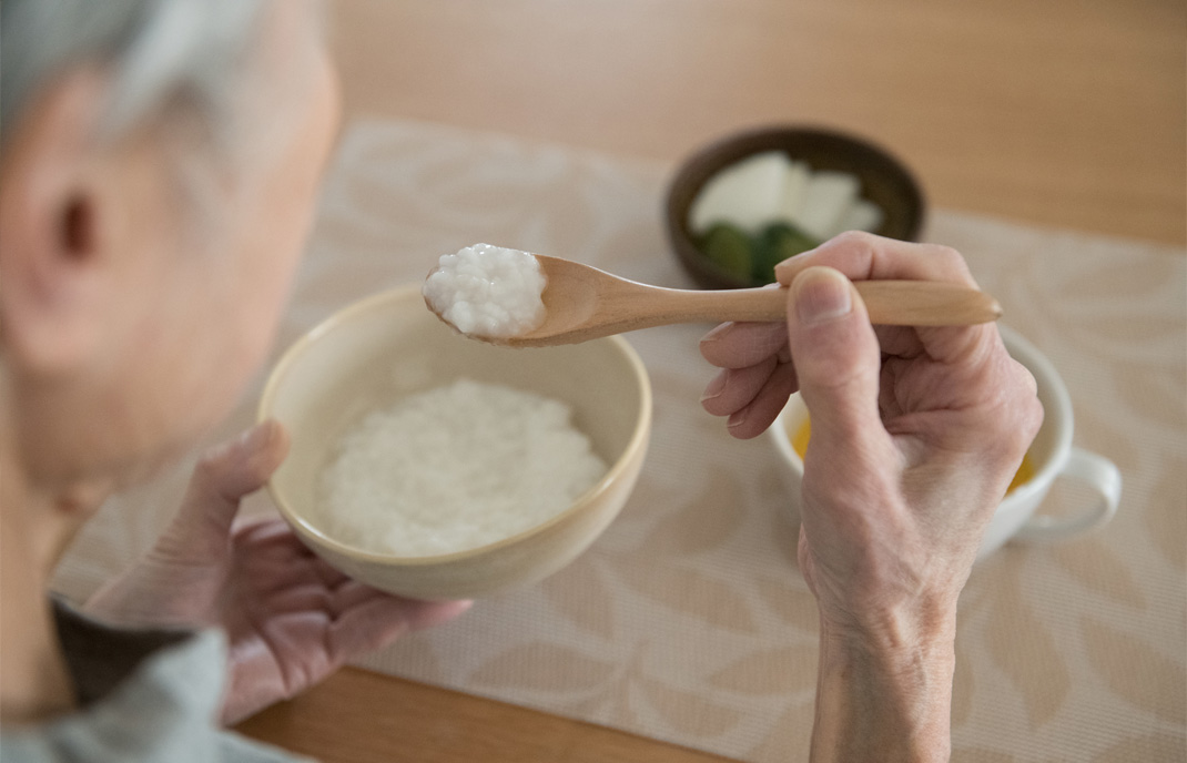 様々な食事形態に対応 写真